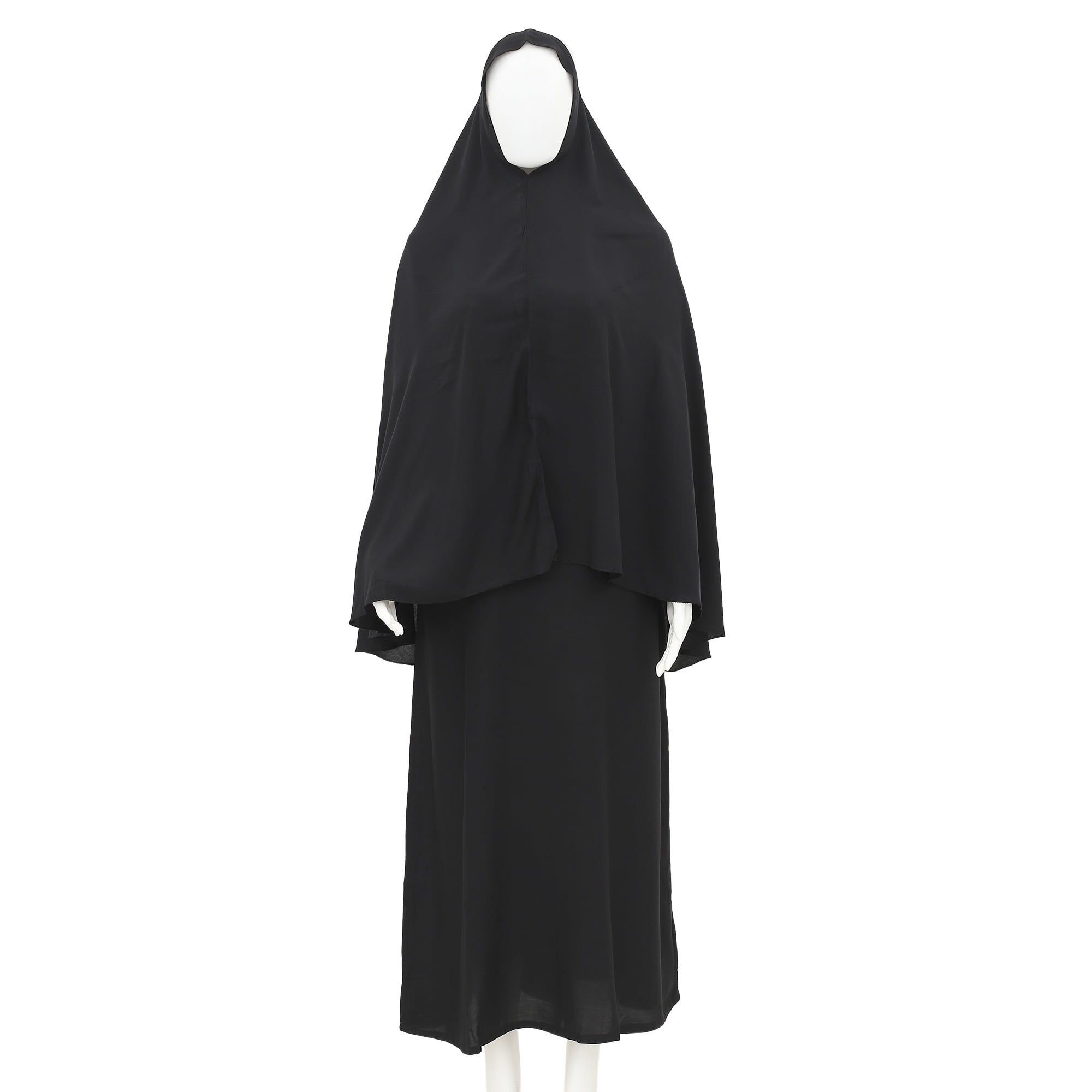 Women Hajj Umrah Borka Set Borka+Hijab Black - Order Hajj Umrah ...