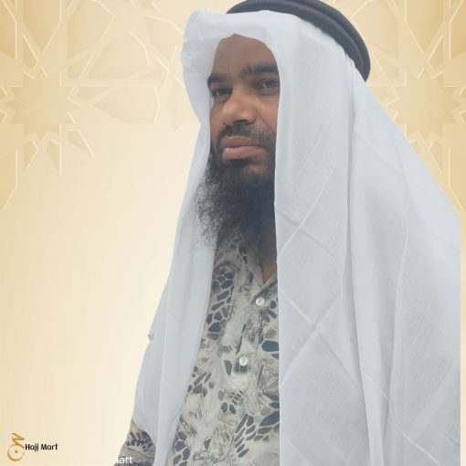 Men Headscarf Shemagh white