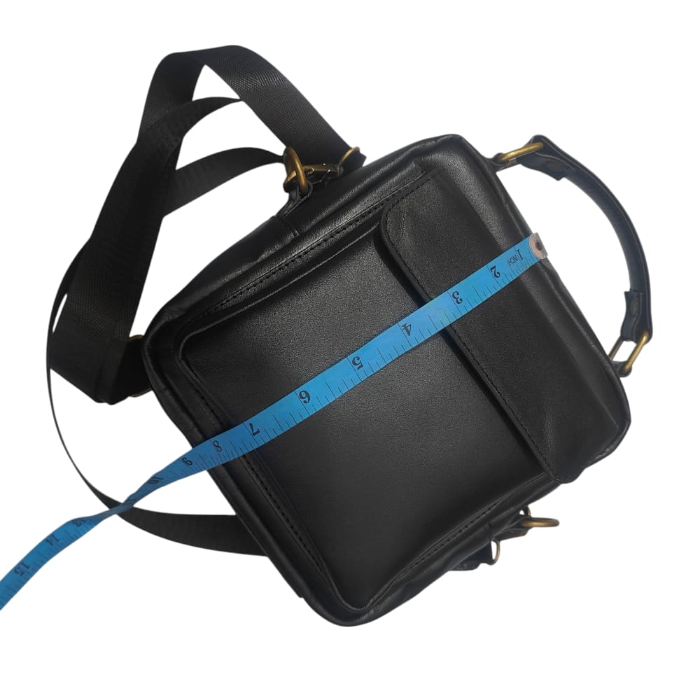 Genuine Leather Travel Side Bag - Image 3