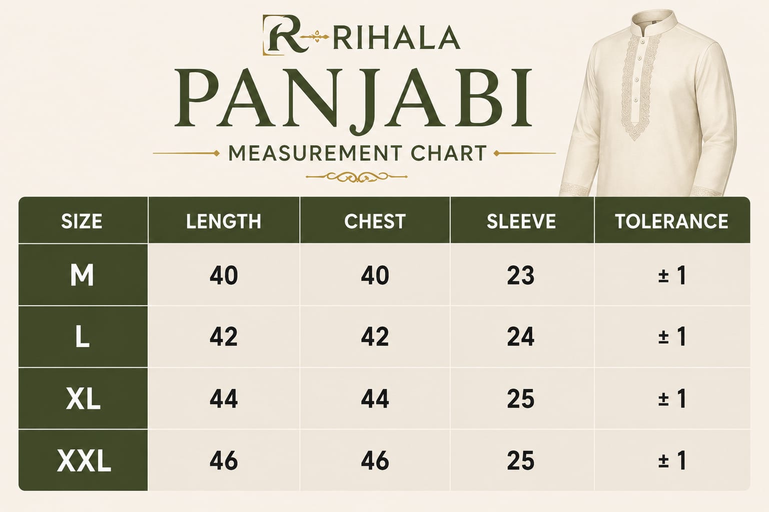 Slab Cotton Premium Punjabi