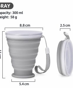 Silicone Foldable Cup 300ml hajj