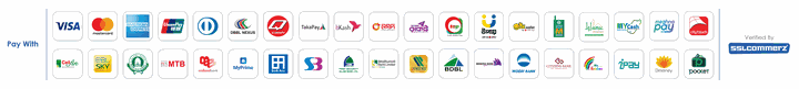 Payment methods supported by SSLCommerz